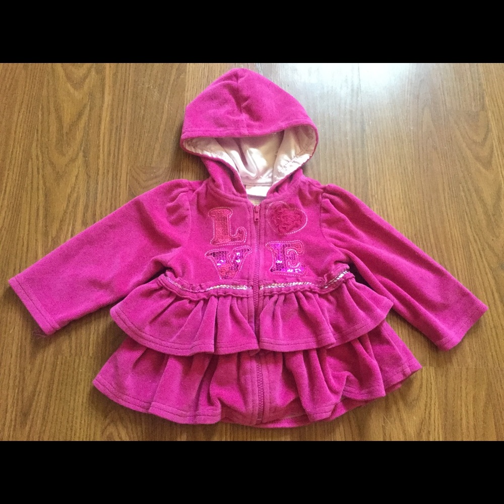 Girly pink sweatshirt